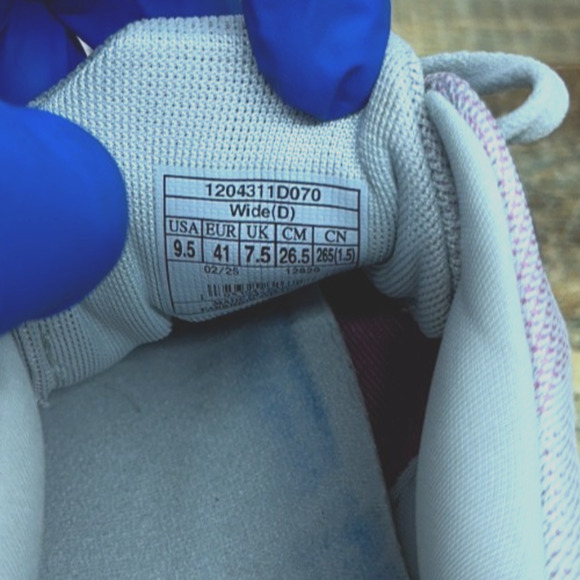 Brooks Ghost 17 Oyster Apricot Pink Running 1204311D070 Womens Sz 9.5 D Wide - Picture 9 of 11